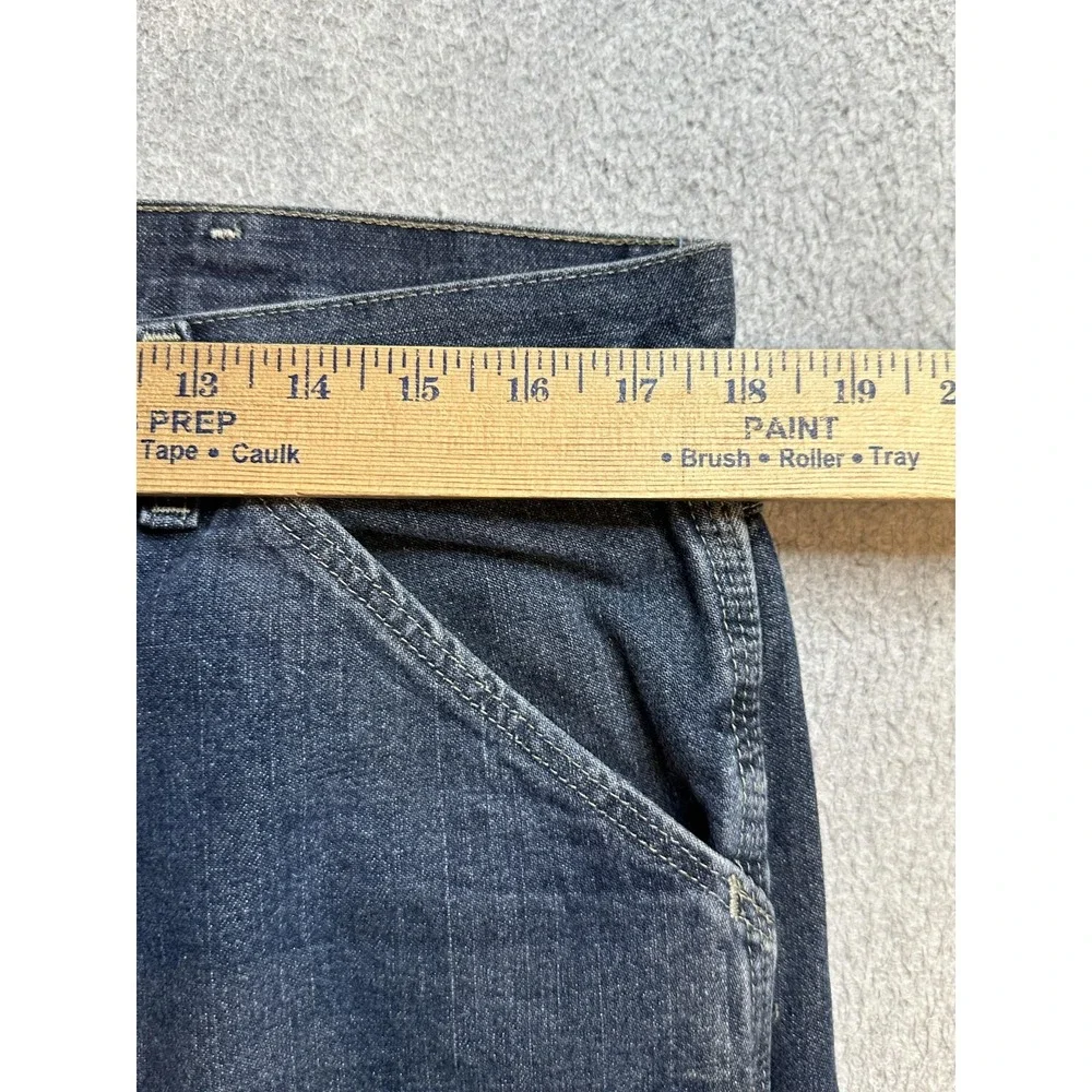 Vintage Wrangler Hero‎ Relaxed Straight Jeans Mens 34x30 (36x29) Dark Blue Denim
